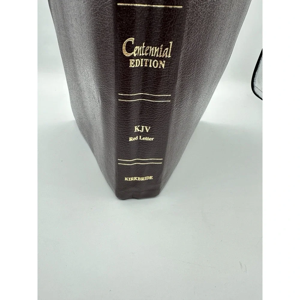 KJV Thompson Chain Reference Bible Special Centennial Red Letter Kirkbride